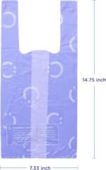Ubbi Disposable Diaper Sacks, Lavender Scented, Easy-To-Tie Tabs, Diaper Disposal or Pet Waste Bags, 200 Count - Image 3