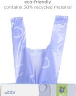 Ubbi Disposable Diaper Sacks, Lavender Scented, Easy-To-Tie Tabs, Diaper Disposal or Pet Waste Bags, 200 Count - Image 4