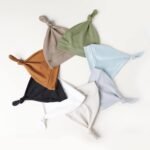 Konssy 8 Pack Baby Newborn Hats Set Knot Beanie Hats Soft for Infant Baby Girls Boys Caps 0-6 Months - Image 6