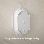 Frida Baby 4-in-1 Grow-with-Me Baby Bathtub, Baby Tub for Newborns to Toddler with Removable Bath Seat & Backrest for Bath Support in Tub - Image 3