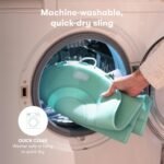 Frida Baby 4-in-1 Grow-with-Me Baby Bathtub, Baby Tub for Newborns to Toddler with Removable Bath Seat & Backrest for Bath Support in Tub - Image 6