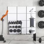 Wall Mirror Tiles, 16"x12"x12PCS Full Length Home Gym Mirror for Garage, Bedroom, Living Room, Over The Door - Image 5