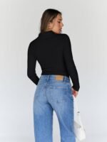 Trendy Queen Women's Turtleneck Long Sleeve Shirts Fall Fashion Basic Thermal Underwear Tops Winter Clothes 2025 - Image 5