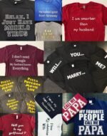 Custom T Shirts Front & Back Add Your Text Ultra Soft for Men & Women Cotton T Shirt - Image 4