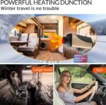 7kW Diesel Heater 12V All-in-One Water -Air Heater with LCD Display,Aviation Plug,Auto Temp Control,for RV Water Tank Heating, Diesel Parking Heater for RVs, Trucks, Ships - Image 3