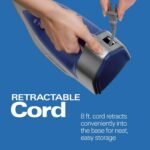 Hamilton Beach Steam Iron & Vertical Steamer for Clothes with Scratch-Resistant Durathon Soleplate, 8' Retractable Cord, 3-Way Auto Shutoff, Anti-Drip, 1500 Watts, Blue - Image 5