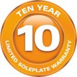 Hamilton Beach Steam Iron & Vertical Steamer for Clothes with Scratch-Resistant Durathon Soleplate, 8' Retractable Cord, 3-Way Auto Shutoff, Anti-Drip, 1500 Watts, Blue - Image 8