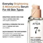 ANUA Rice Ceramide 7 Hydrating Barrier Serum, Moisturizing Serum for Face, Rice, Hyaluronic Acid, Niacinamide, Fragrance Free, Non-comodogenic, Glass Skin, Korean Skin Care, 50ml/1.69fl.oz. - Image 4