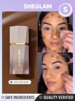 SHEGLAM Sun Sculpt Cool Toned Liquid Contour Stick Long Lasting Cream Bronzer Makeup - Golden Sun - Image 7