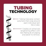 L'Oreal Paris Makeup Double Extend Tubing Mascara, Lengthening 2 Step Mascara, Smudgeproof, Black, Pack of 2 - Image 6