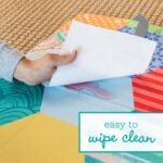 Infantino Foldable Soft Foam Play Mat, Baby Play Mat for Tummy Time & Floor Play, Lightweight, Easy to Store, Wipeable, Multicolor - Image 8