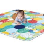 Infantino Foldable Soft Foam Play Mat, Baby Play Mat for Tummy Time & Floor Play, Lightweight, Easy to Store, Wipeable, Multicolor - Image 11
