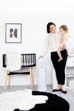 Ubbi Steel Diaper Pail, Odor Locking, No Special Bag Required, Award-Winning, Registry Must-Have, White - Image 14