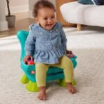 Fisher-Price Toddler Learning Toy Laugh & Learn Smart Stages Chair with Music Lights & Activities for Infants Ages 1+ Years, Teal - Image 3