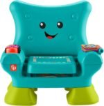 Fisher-Price Toddler Learning Toy Laugh & Learn Smart Stages Chair with Music Lights & Activities for Infants Ages 1+ Years, Teal - Image 5