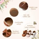 HsdsBebe Infant Baby Girls Mary Jane Flats Bow Non-Slip Soft Sole Princess Toddler First Walkers Sneaker Wedding Dress Shoes - Image 6