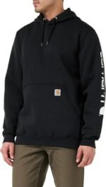 Carhartt Men's Loose Fit Midweight Logo Sleeve Graphic Sweatshirt - Image 3