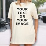 Custom Your Text Shirt, Personalized Your Image T-Shirt, Customized Your Photo Shirt Sweatshirt Hoodie - Image 3