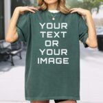 Custom Your Text Shirt, Personalized Your Image T-Shirt, Customized Your Photo Shirt Sweatshirt Hoodie - Image 7