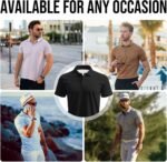 Custom Golf Polo Shirts for Unisex Adult, Design Your Own Golf Jersey Personalized Gifts 4 Sides Printed - Image 4