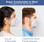 BLScode KN95 Face Mask 60 Pack,Individually Wrapped 5-Layer face Masks,Filter Efficiency≥95% - Image 5