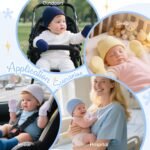 Zando Baby Hats and Mittens Newborn Hospital Hat Essentials Warm Knit Beanie Safety Anti-Scratch for Boys Girls 0-6M - Image 7