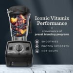 Vitamix Explorian with Programs, Three Blending Programs, Professional-Grade Blender for Smoothies and More, Self-Cleaning Kitchen Appliance, 64 Oz Container, Black (Renewed Premium) - Image 4