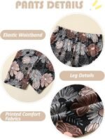 Toddler Girl Clothes 18M-8T Girls Fall Winter Outfit, Long Sleeve Ruffle Bowknot Top + Floral Pants 2Pcs Clothing Set - Image 5