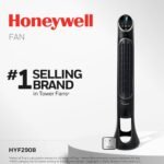 Honeywell QuietSet Whole Room Tower Fan-Black, Oscillating Tower Fan with Remote, HYF290B - Image 3