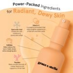 grace & stella Vitamin C Serum for Face (50ml /1.7 fl oz)- Brightening Vitamin C for Face with Hyaluronic Acid Serum To Reduce Dullness & Dark Spots - Vegan Skincare - Image 5