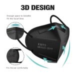 LEMENT KN95 Face Masks 100 Pack,5-Ply Breathable Cup Dust Disposable Masks For Adult,Teenager - Image 3