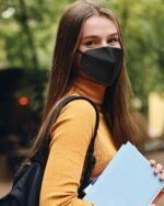 LEMENT KN95 Face Masks 100 Pack,5-Ply Breathable Cup Dust Disposable Masks For Adult,Teenager - Image 6