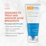 AcneFree Acne Clearing Mask, 3.5% Sulfur Acne Treatment, Absorbs Excess Oil and Unclogs Pores with Vitamin C, Bentonite, and Zinc, 1.7 Ounce - Image 4