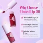 bayfree Tinted Lip Oil Stain Set, Hydrating High Shine Lip Gloss Set, Long-Lasting Bright Color Lipgloss for Dull Lips, Weightless & Non-Sticky, Vegan Korean Makeup, Crystal Finish - Image 4