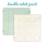 Infantino Foldable Soft Foam Play Mat, Baby Play Mat for Tummy Time & Floor Play, Lightweight, Easy to Store, Wipeable, Rainbows - Image 7