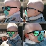 COASION Bendable Flexible Polarized Newborn Baby Sunglasses with Strap for Infant Boys Girls Age 0-12 Months CA8042 - Image 4