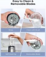 Ganiza Blender for Smoothies, 14Pcs Personal Blender for Shake and Smoothies for Kitchen with 3 Portable Cups (1x24oz & 2X17oz), Single Serve Smoothie Maker, Nutritious Recipe - Image 7