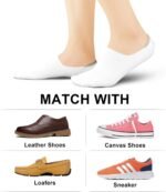 wernies No Show Socks Women Low Socks Non Slip Flat Boat Line 4/8 Pairs - Image 8
