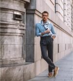 Vostey Men's Boat Shoes Slip On Stylish Casual Loafers Deck Shoes for Men - Image 3