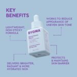 BYOMA Brightening Serum - Barrier Repair Serum - Brightening & Hydrating Face Serum with Hyaluronic Acid, Niacinamide & Ceramides - Hyaluronic Acid Serum For Face, Glowing, Radiant Skin - 1.01 fl. oz - Image 4