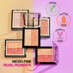 Wet n Wild MegaGlo Blushlighter, Blendable Blush & Highlighter Set, Shimmery Metallic Finish, Highlight Bling - Image 4