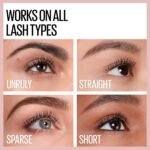 Maybelline Lash Sensational Washable Mascara, Lengthening and Volumizing for a Full Fan Effect, Brownish Black, 1 Count - Image 6
