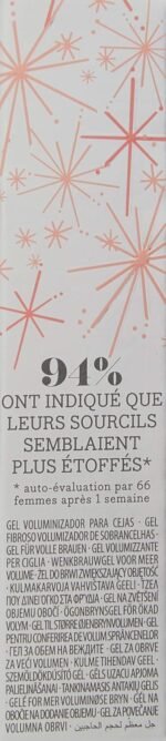 Benefit Gimme Brow+ Volumizing Fiber Gel, #3 Medium Neutral Light Brown, 0.05 Fl Oz - Image 5