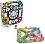 Hasbro Gaming Trouble Board Game, Includes Bonus Power Die and Shield, Family Game for 2-4 Players, Kids, Ages 5+ (Amazon Exclusive) - Image 5