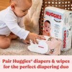 Huggies Simply Clean Unscented Baby Diaper Wipes, 11 Flip-Top Packs (704 Wipes Total), Packaging May Vary - Image 10