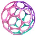 Bright Starts Oball Rattle Easy-Grasp Toy - Pink, Ages Newborn - 1 Count (Pack of 1) - Image 6