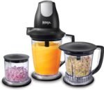 Ninja QB1004 Blender/Food Processor with 450-Watt Base, 48oz Pitcher, 16oz Chopper Bowl, and 40oz Processor Bowl for Shakes, Smoothies, and Meal Prep,Black - Image 8