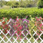 Artificial Hanging Flowers for Outdoors Faux Plants for Spring Summer Decoration,6 Bundles UV Resistant Realistic Silk Flowers Indoor Outside Garden Porch Patio Balcony Yard Farmhouse - Image 8