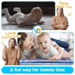 Tummy Time Water Mat丨Inflatable Tummy Time Water Play Mat for Babies, Infants and Toddlers 3 to 12 Months Promote Development Toys Baby Gifts - Image 3