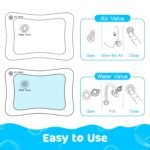 Tummy Time Water Mat丨Inflatable Tummy Time Water Play Mat for Babies, Infants and Toddlers 3 to 12 Months Promote Development Toys Baby Gifts - Image 8
